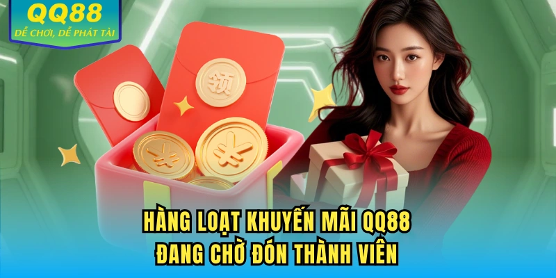Hàng loạt khuyến mãi QQ88 đang chờ đón thành viên